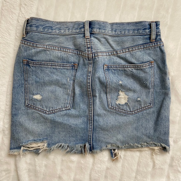 EUC Free People Denim Skirt - Picture 3 of 3